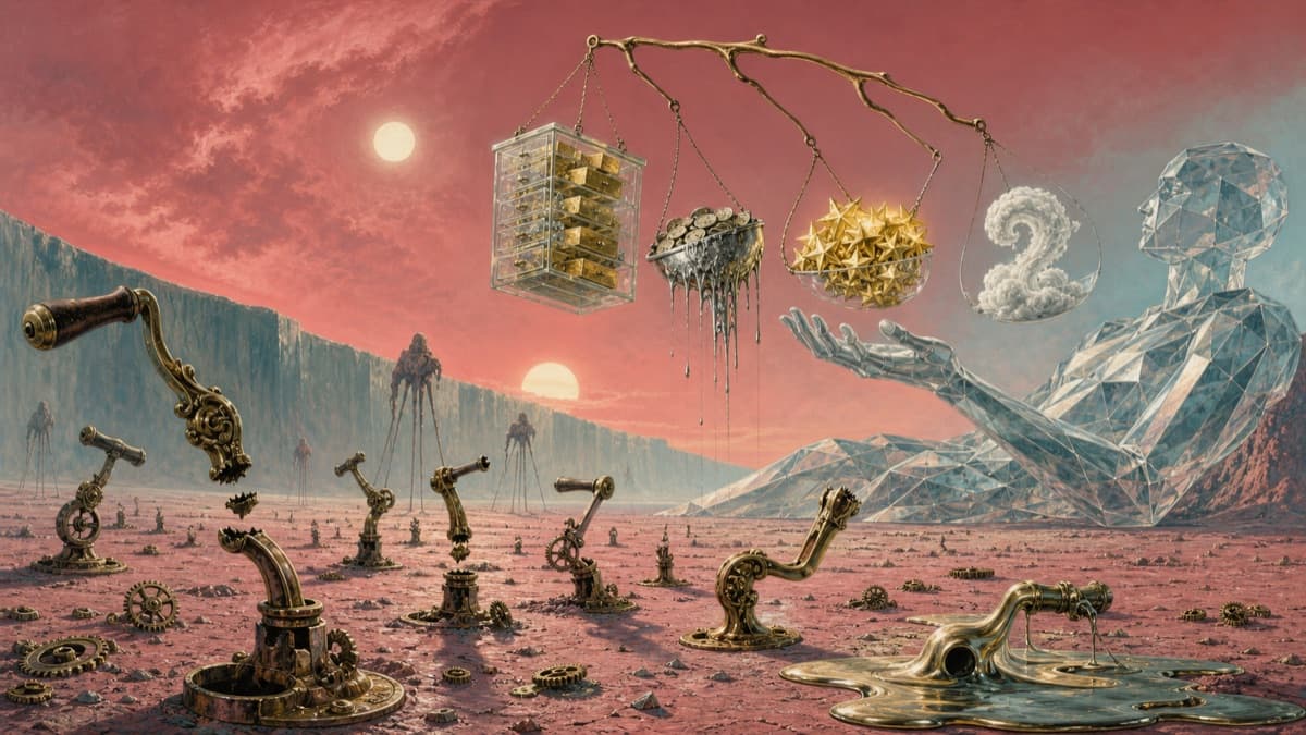 Illustration of the forces that influence AI shopping recommendations